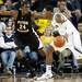 Western Michigan freshman Darius Paul defends on Tuesday. Daniel Brenner I AnnArbor.com